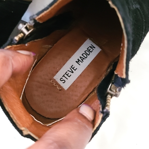 Steve madden heeled black booties - Picture 10 of 14